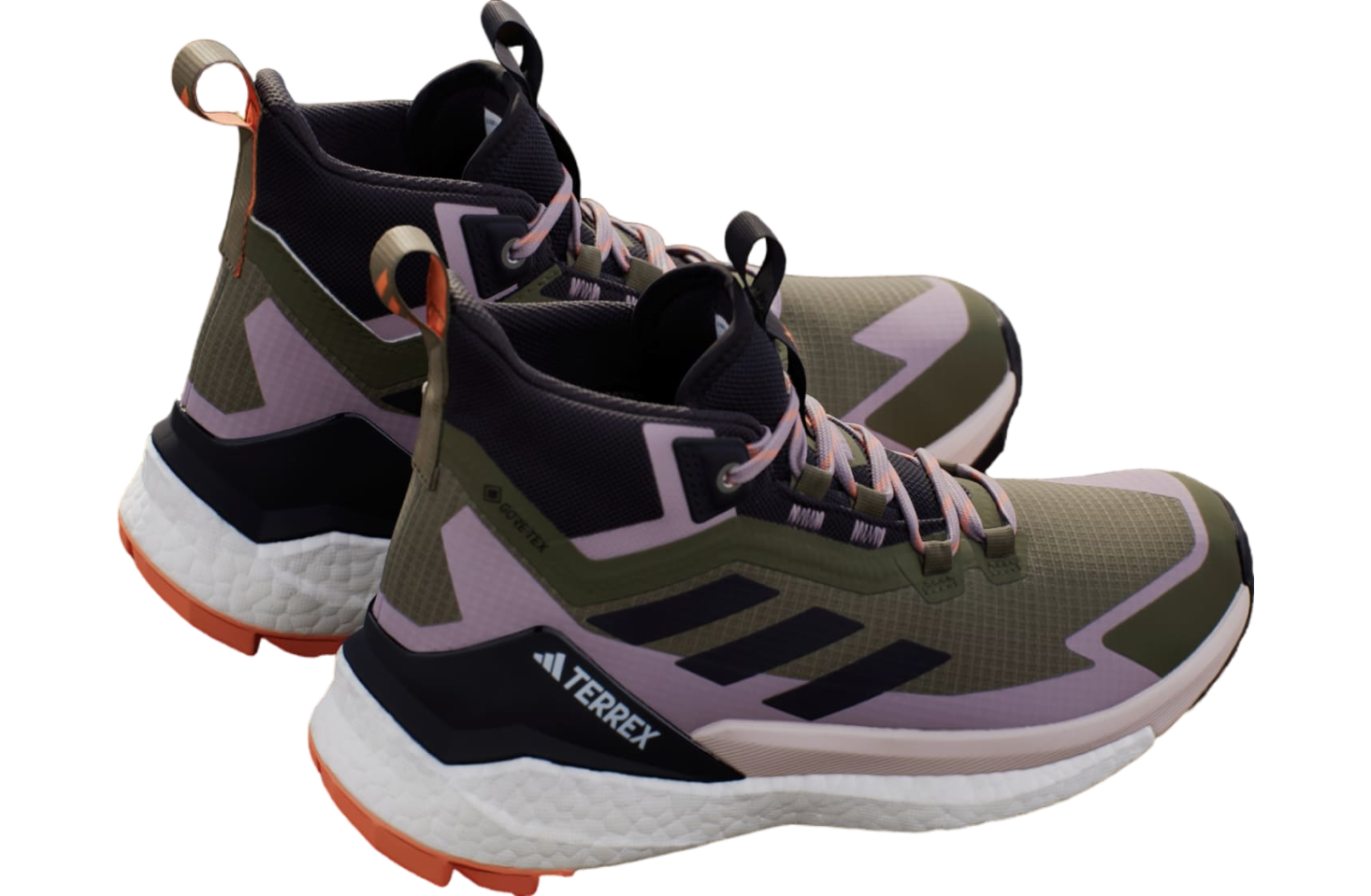 Adidas Terrex Free Hiker 2.0 Gore-tex WMNS Olive Strata / Aurora Black