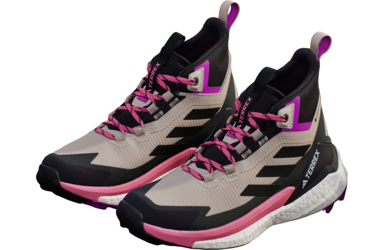 Adidas Terrex Free Hiker 2.0 Gore-tex WMNS Wonder Beige / Pink Fusion