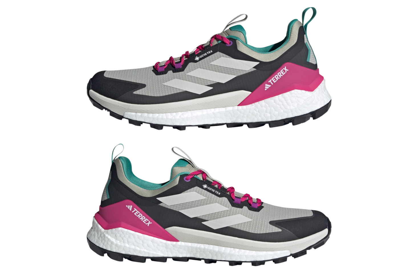 Adidas Terrex Free Hiker 2.0 Low Gore-tex Sesame / Real Magenta