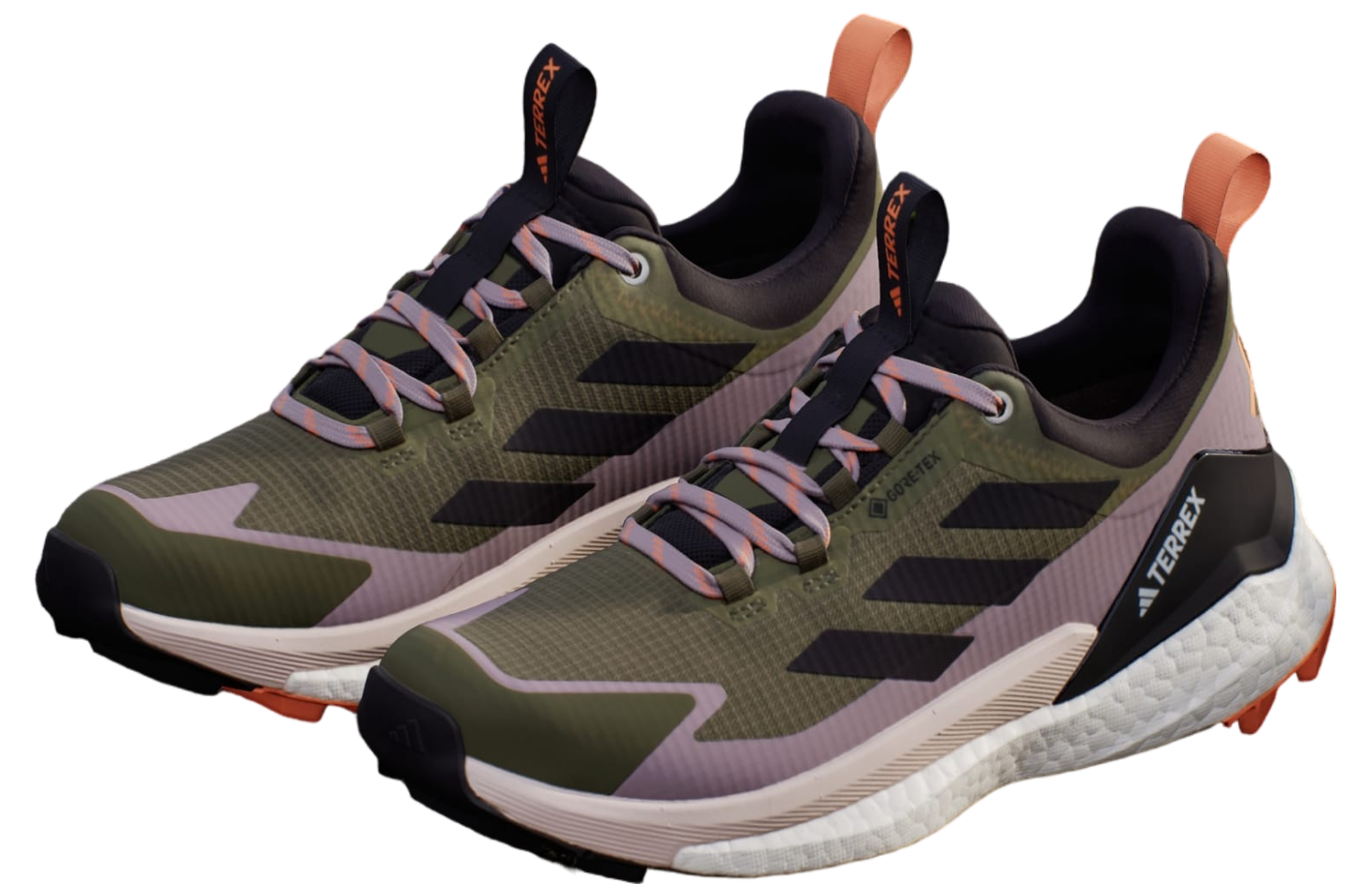 Adidas Terrex Free Hiker 2.0 Low Gore-tex WMNS Olive Strata / Aurora Black