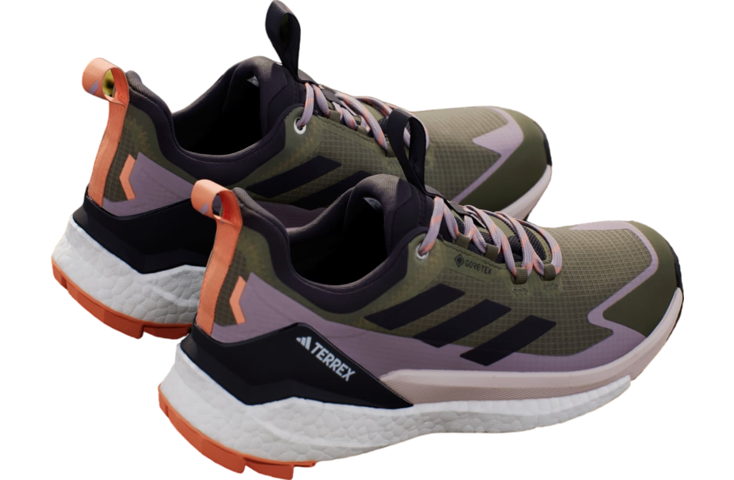 Adidas Terrex Free Hiker 2.0 Low Gore-tex WMNS Olive Strata / Aurora Black