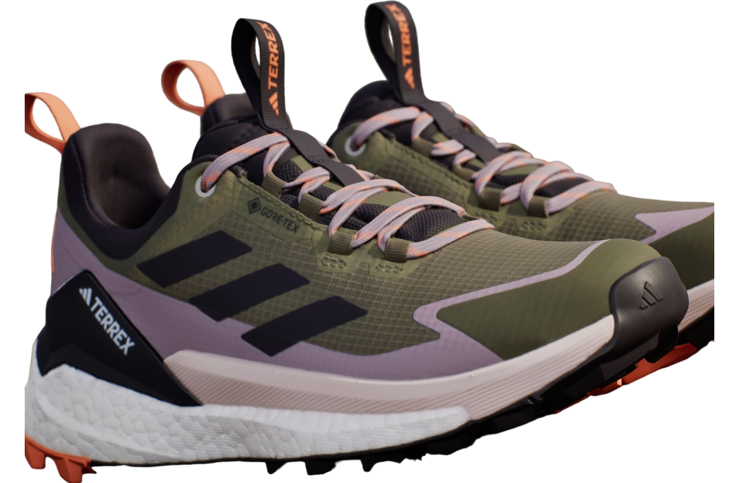 Adidas Terrex Free Hiker 2.0 Low Gore-tex WMNS Olive Strata / Aurora Black