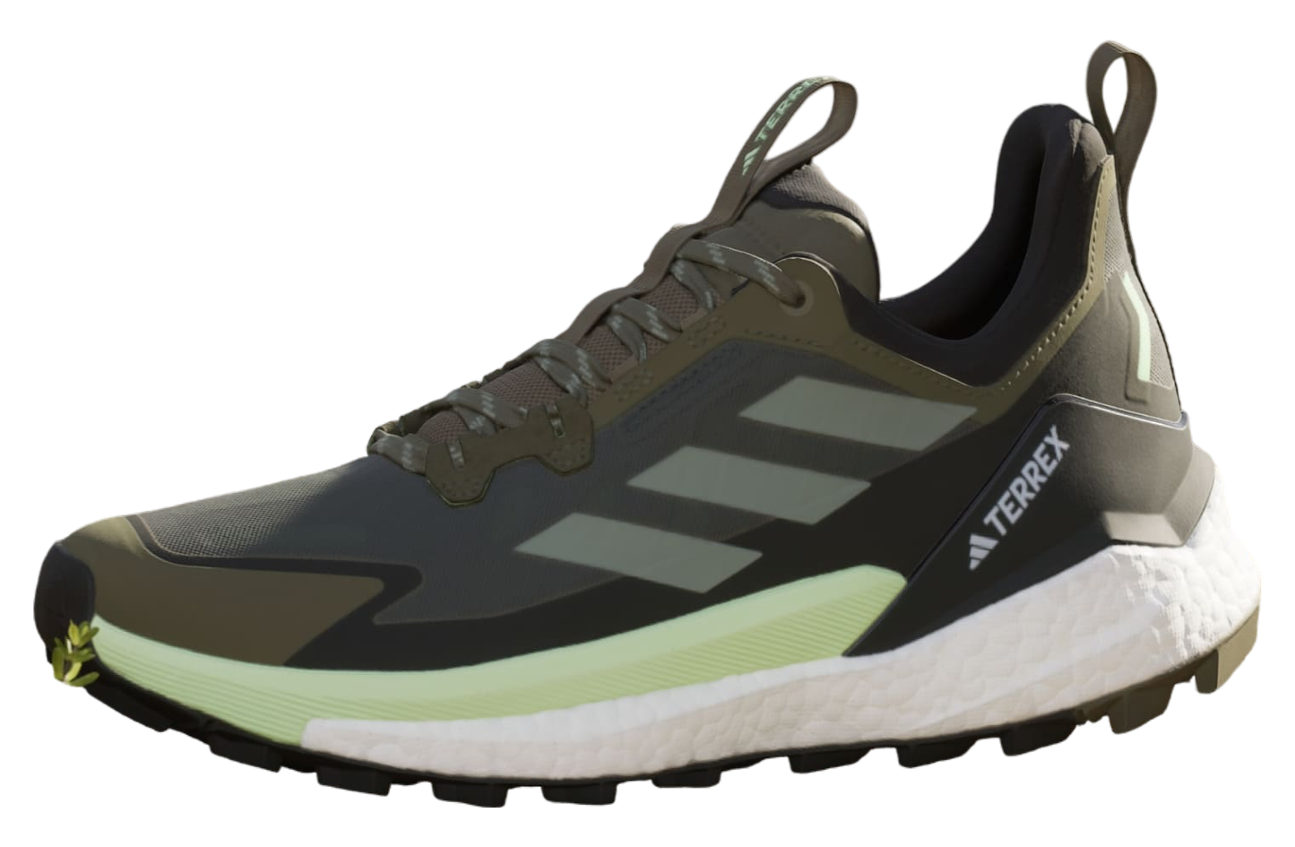 Adidas Terrex Free Hiker 2.0 Low Olive Strata / Silver Green