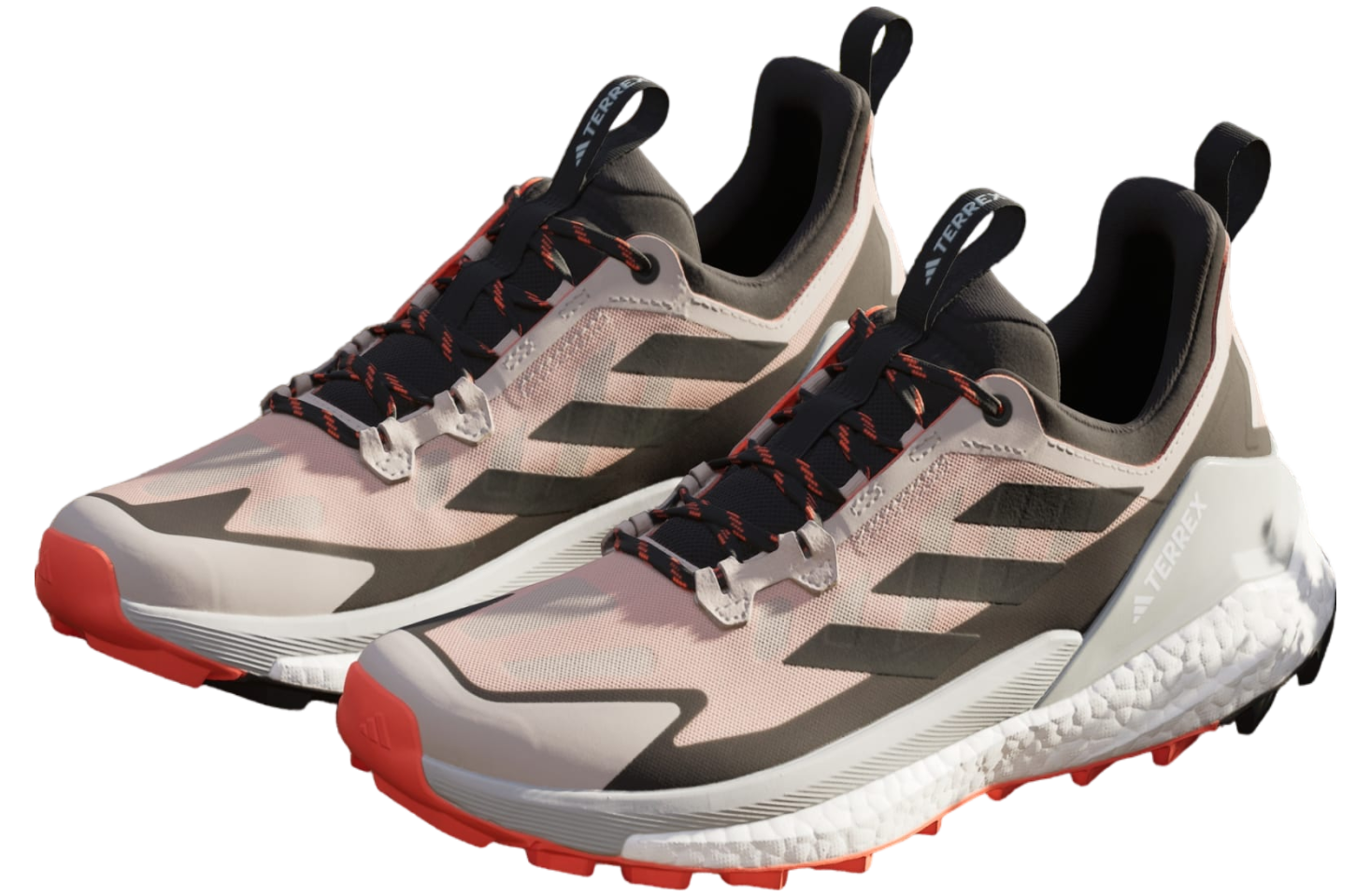 Adidas Terrex Free Hiker 2.0 Low Wonder Beige / Semi Impact Orange