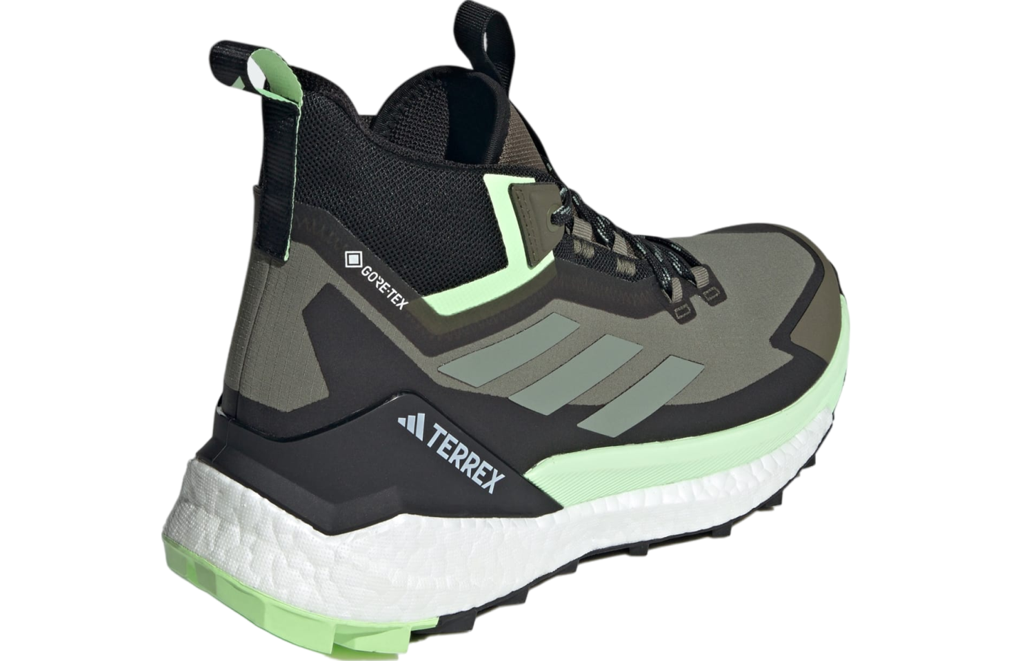 Adidas Terrex Free Hiker Gore-tex 2.0 Olive Strata / Silver Green