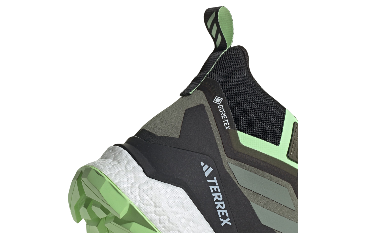 Adidas Terrex Free Hiker Gore-tex 2.0 Olive Strata / Silver Green