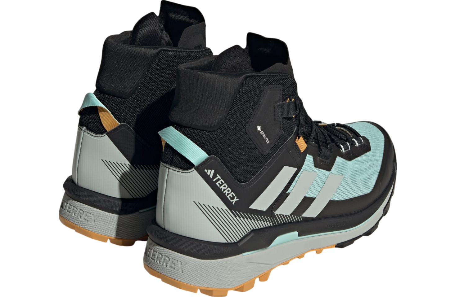 Adidas Terrex Skychaser Tech Gore-Tex Semi Flash Aqua / Core Black