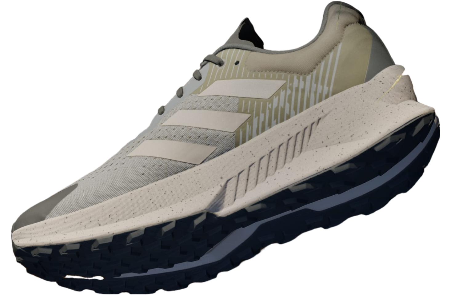 Adidas Terrex Soulstride Flow Gore-tex Charcoal Solid Grey / Wonder Beige