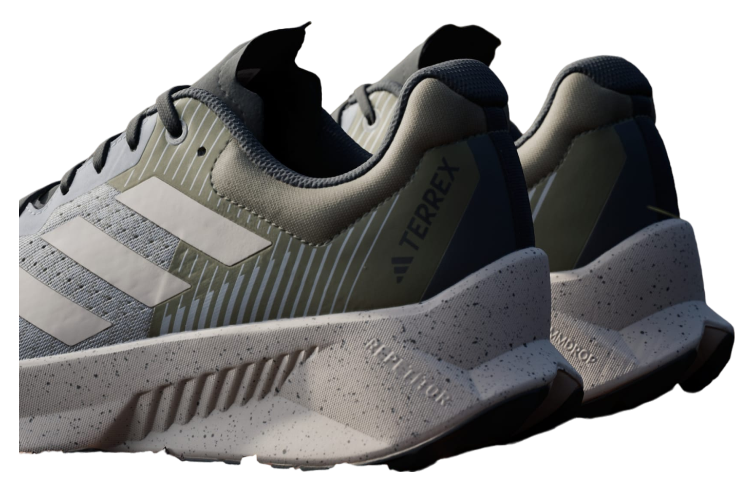 Adidas Terrex Soulstride Flow Gore-tex Charcoal Solid Grey / Wonder Beige