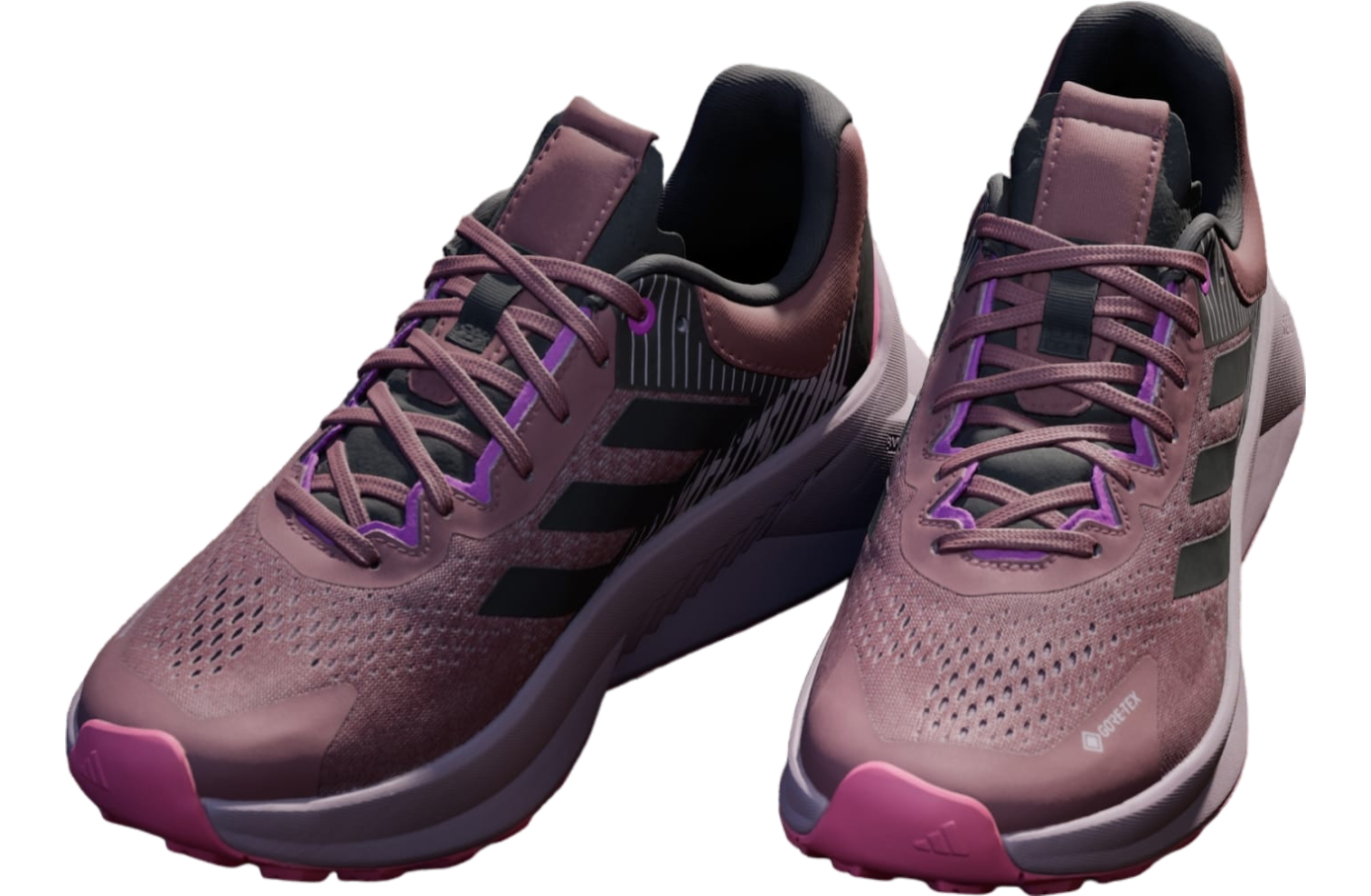 Adidas Terrex Soulstride Flow Gore-tex WMNS Burgundy / Core Black