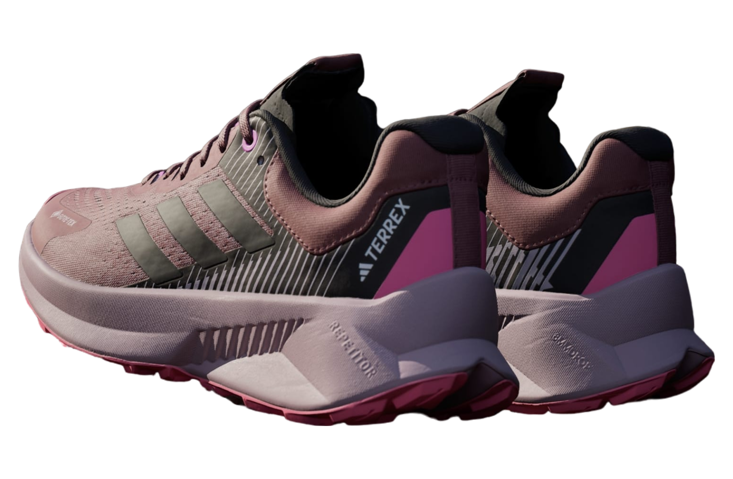 Adidas Terrex Soulstride Flow Gore-tex WMNS Burgundy / Core Black