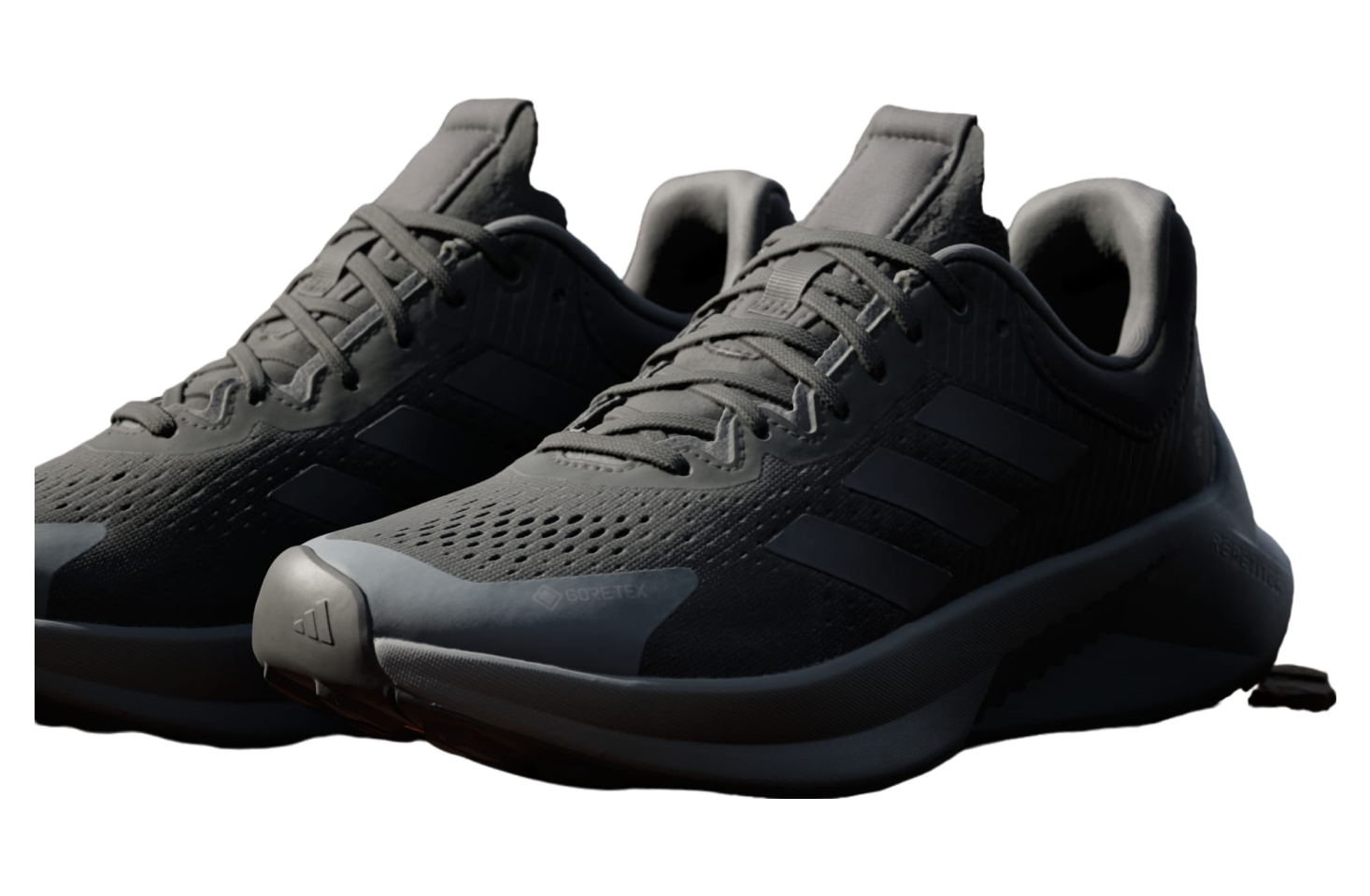 Adidas Terrex Soulstride Flow Gore-tex WMNS Core Black / Semi Impact Orange