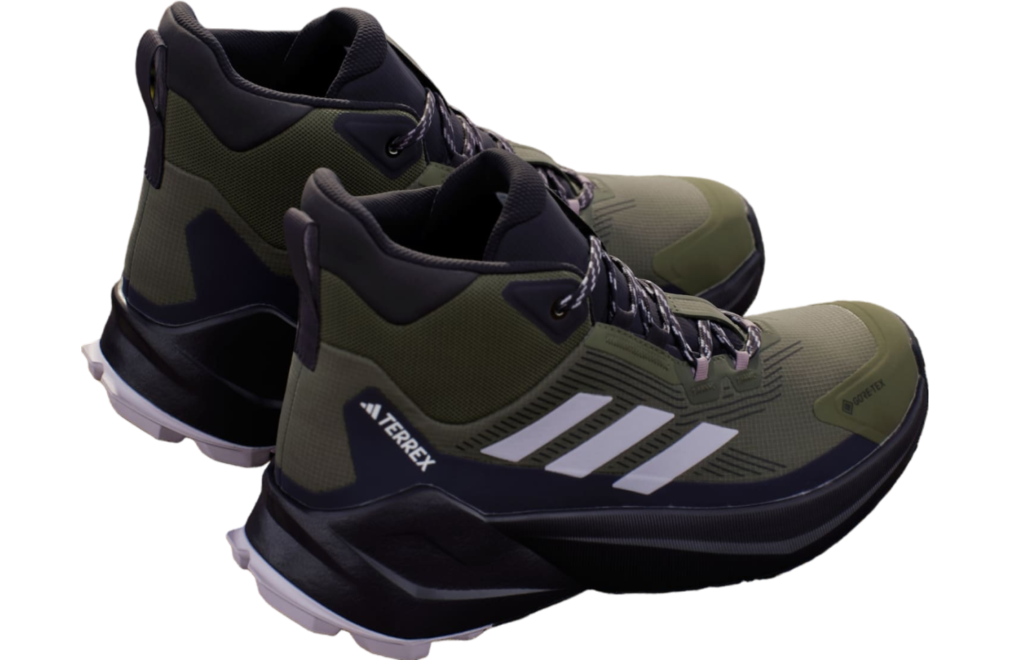 Adidas Terrex Trailmaker 2.0 Mid Gore-tex Wmns Olive Strata / Silver Dawn