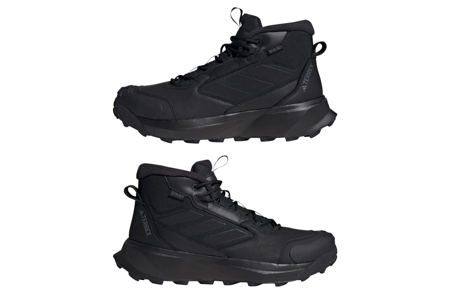 Adidas Terrex Winter Leather Mid Cut Rain.rdy Cold.rdy WMNS Core Black / Grey Four