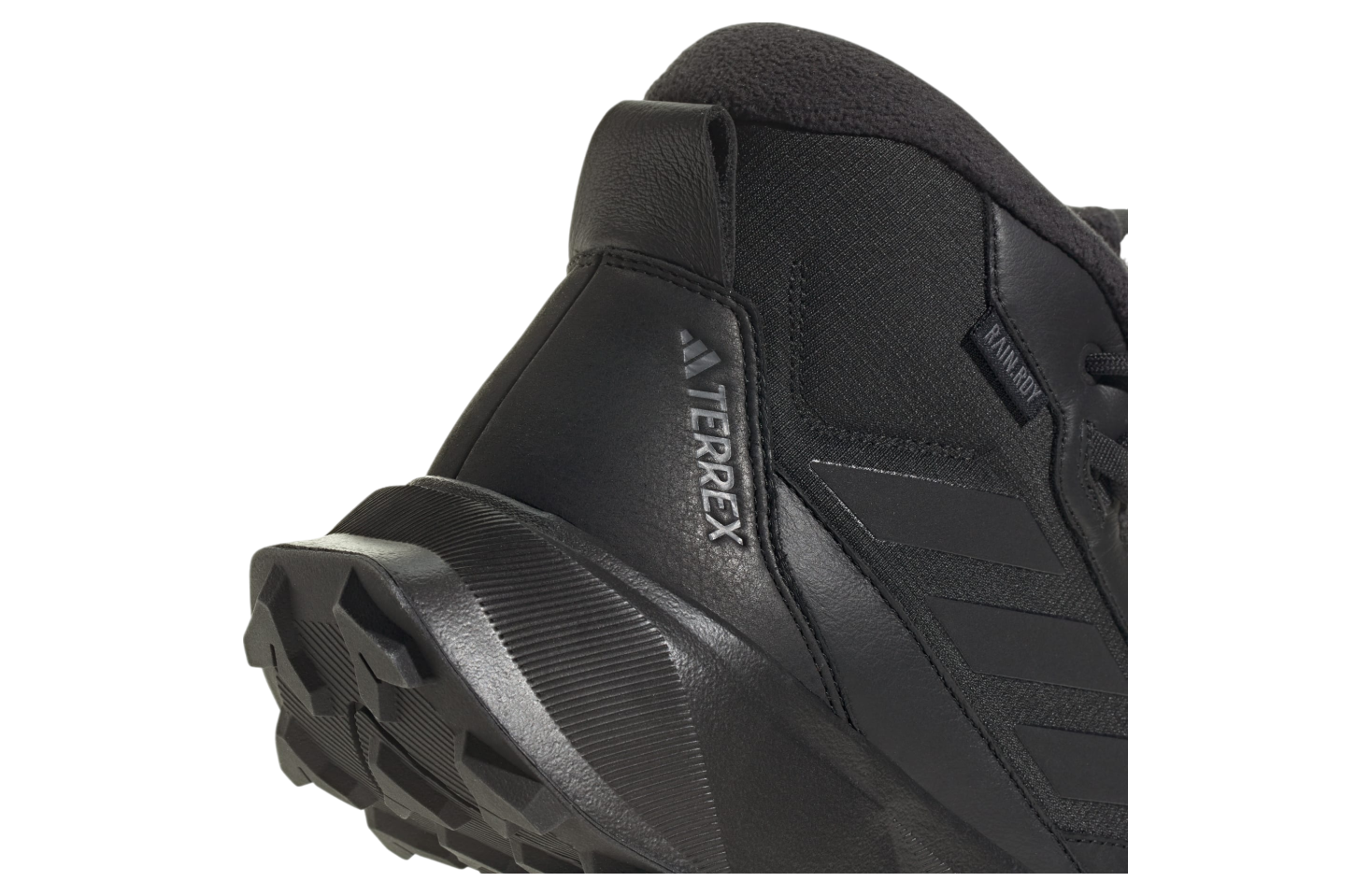 Adidas Terrex Winter Leather Mid Cut Rain.rdy Cold.rdy WMNS Core Black / Grey Four