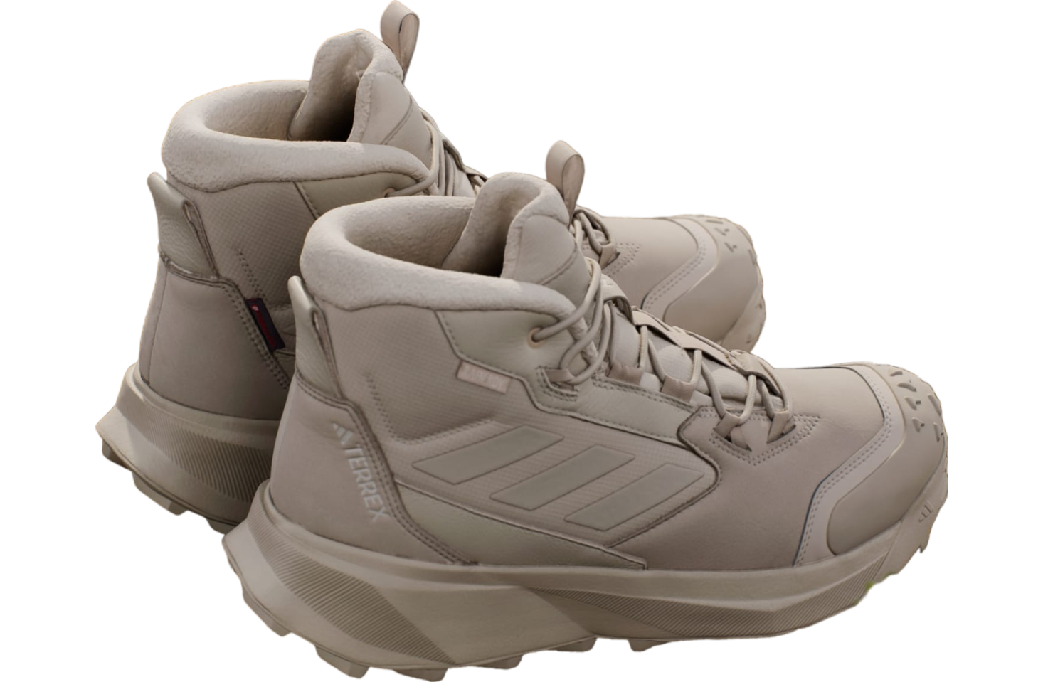 Adidas Terrex Winter Leather Mid Cut Rain.rdy Cold.rdy WMNS Wonder Beige / Alumina