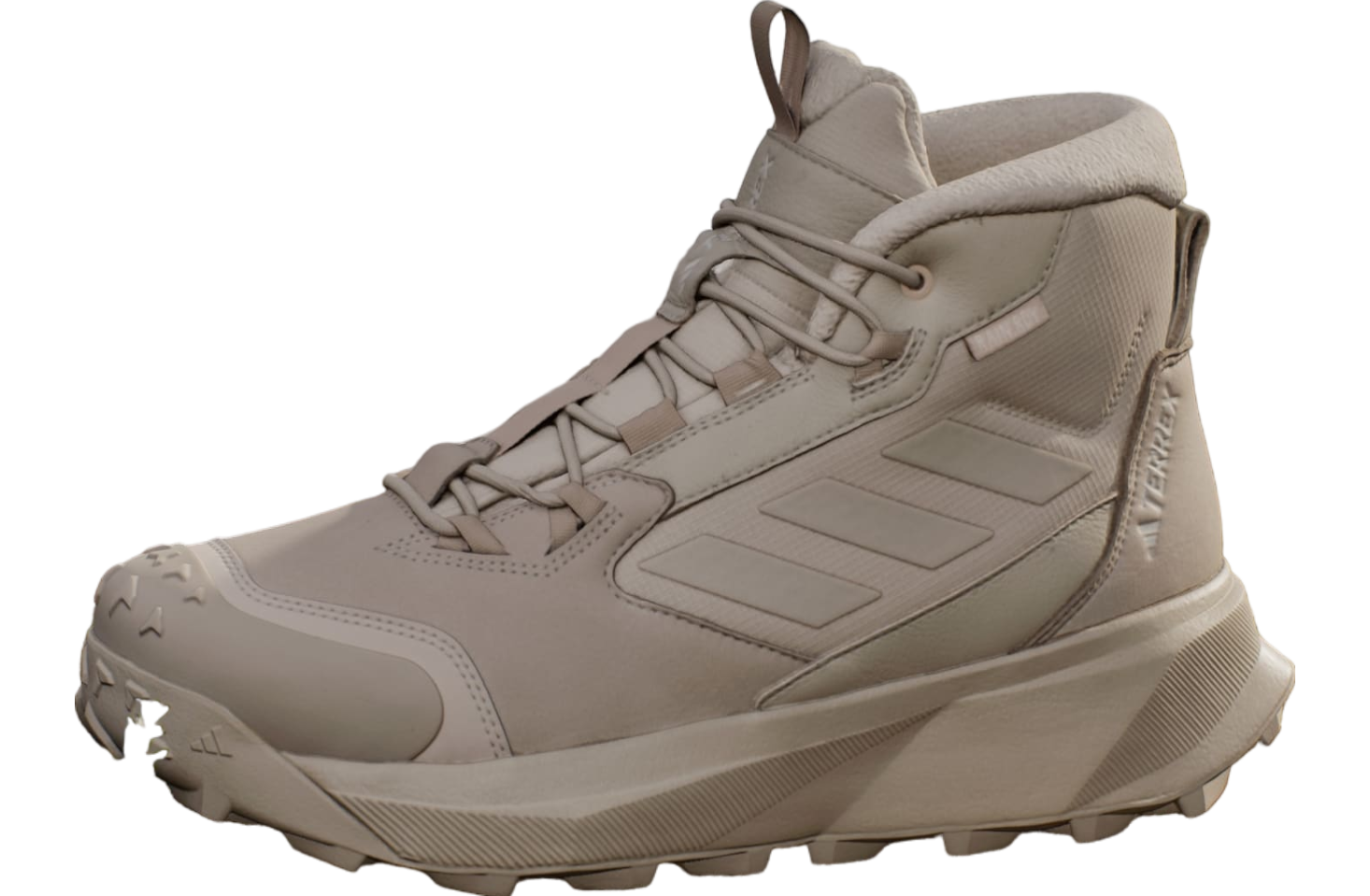 Adidas Terrex Winter Leather Mid Cut Rain.rdy Cold.rdy WMNS Wonder Beige / Alumina