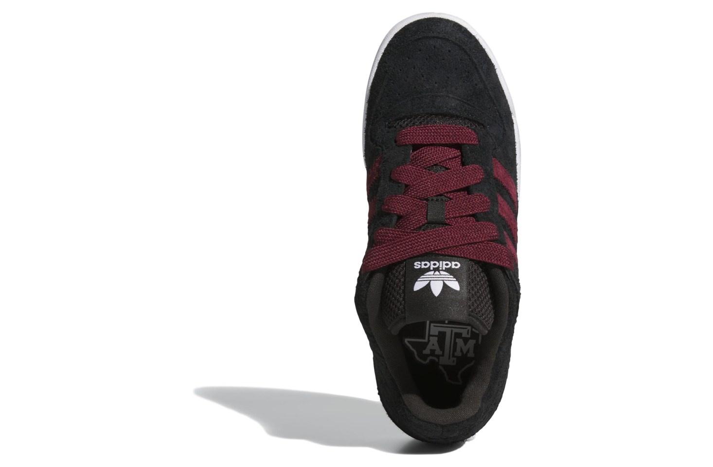 Adidas Texas A&m Aggies Forum Low Cl Team Maroon / Cloud White
