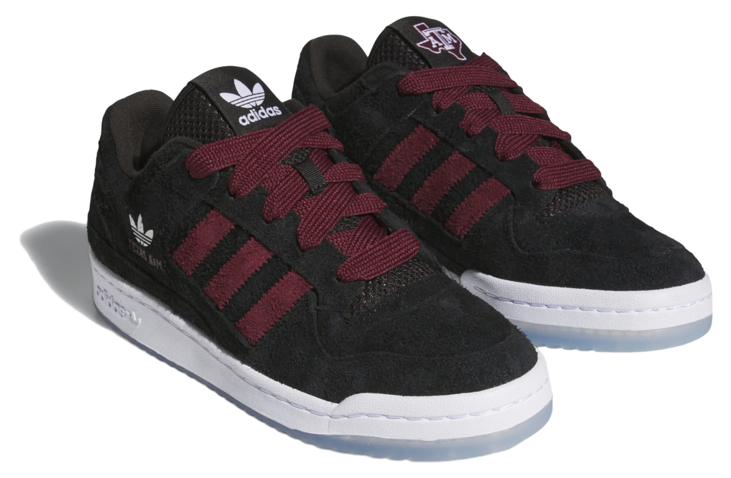 Adidas Texas A&m Aggies Forum Low Cl Team Maroon / Cloud White