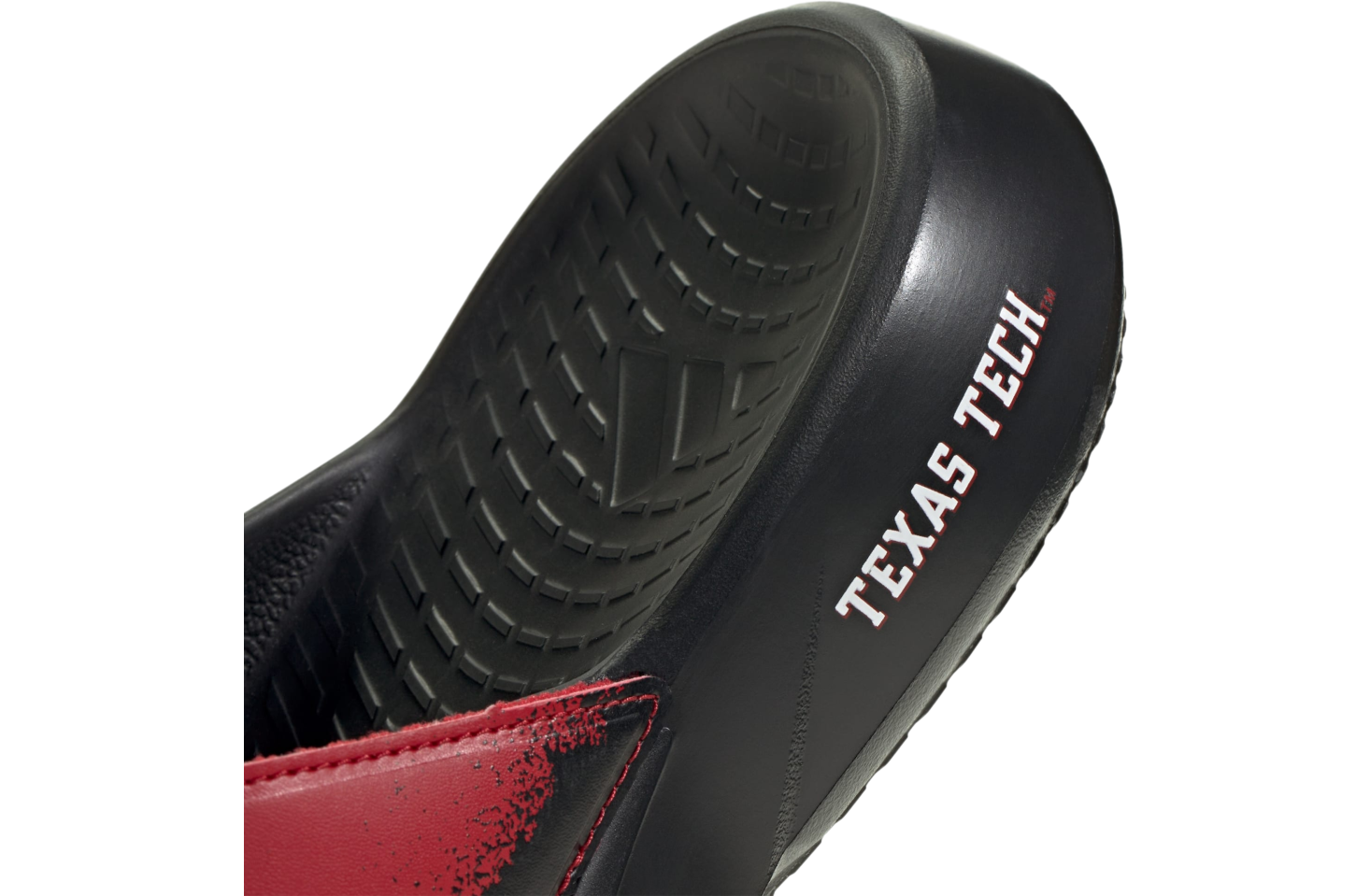 Adidas Texas Tech Red Raiders Lightblaze Slide Core Black / Cloud White