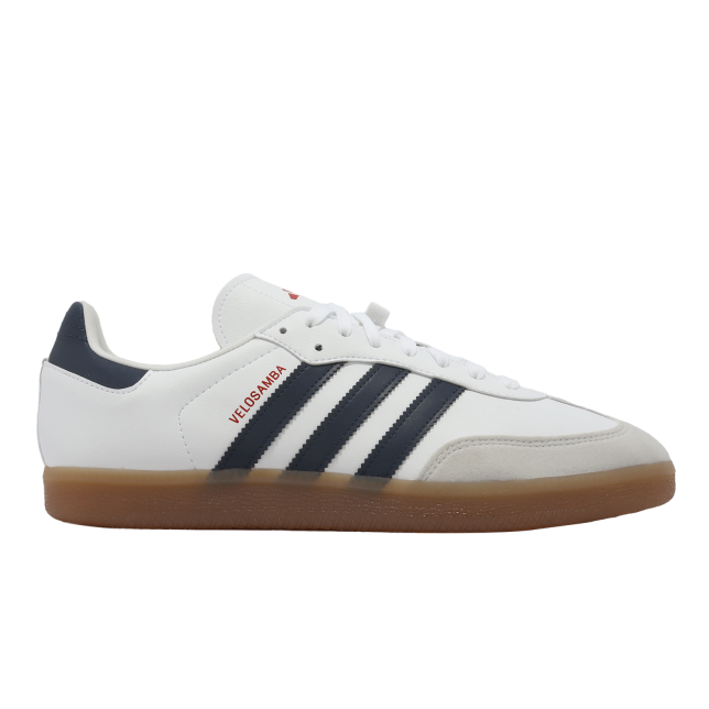 Adidas The Velosamba Vegan Cloud White / Team Navy Blue 2