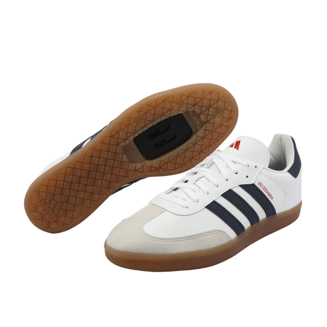 Adidas The Velosamba Vegan Cloud White / Team Navy Blue 2