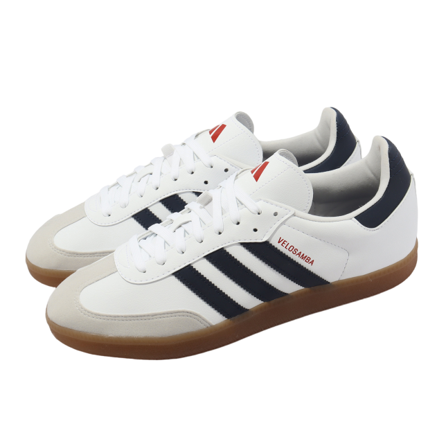 Adidas The Velosamba Vegan Cloud White / Team Navy Blue 2