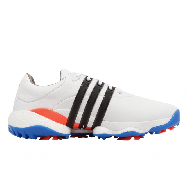 adidas Tour 360 22 Footwear White Blue Rush GV7244