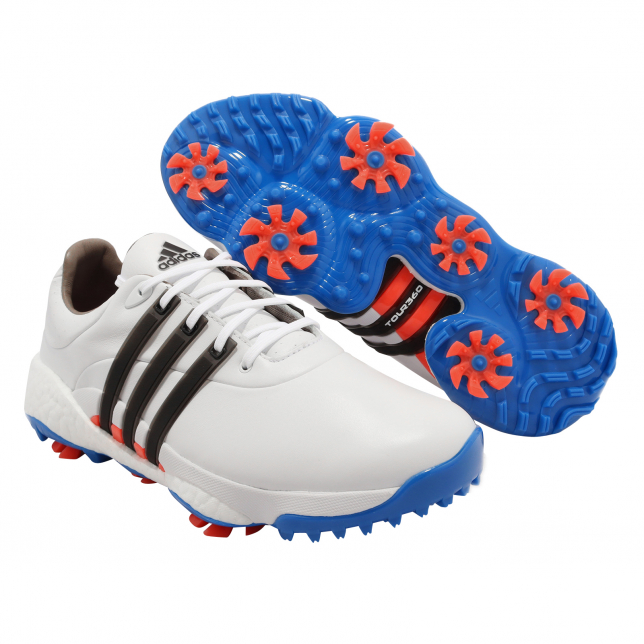 adidas Tour 360 22 Footwear White Blue Rush GV7244