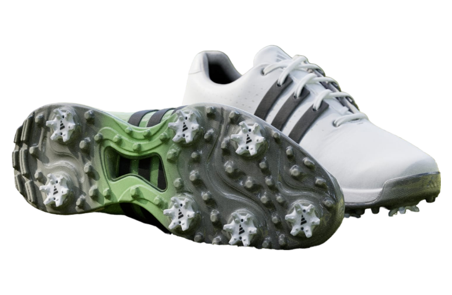 Adidas Tour360 24 Golf Cloud White / Green Spark