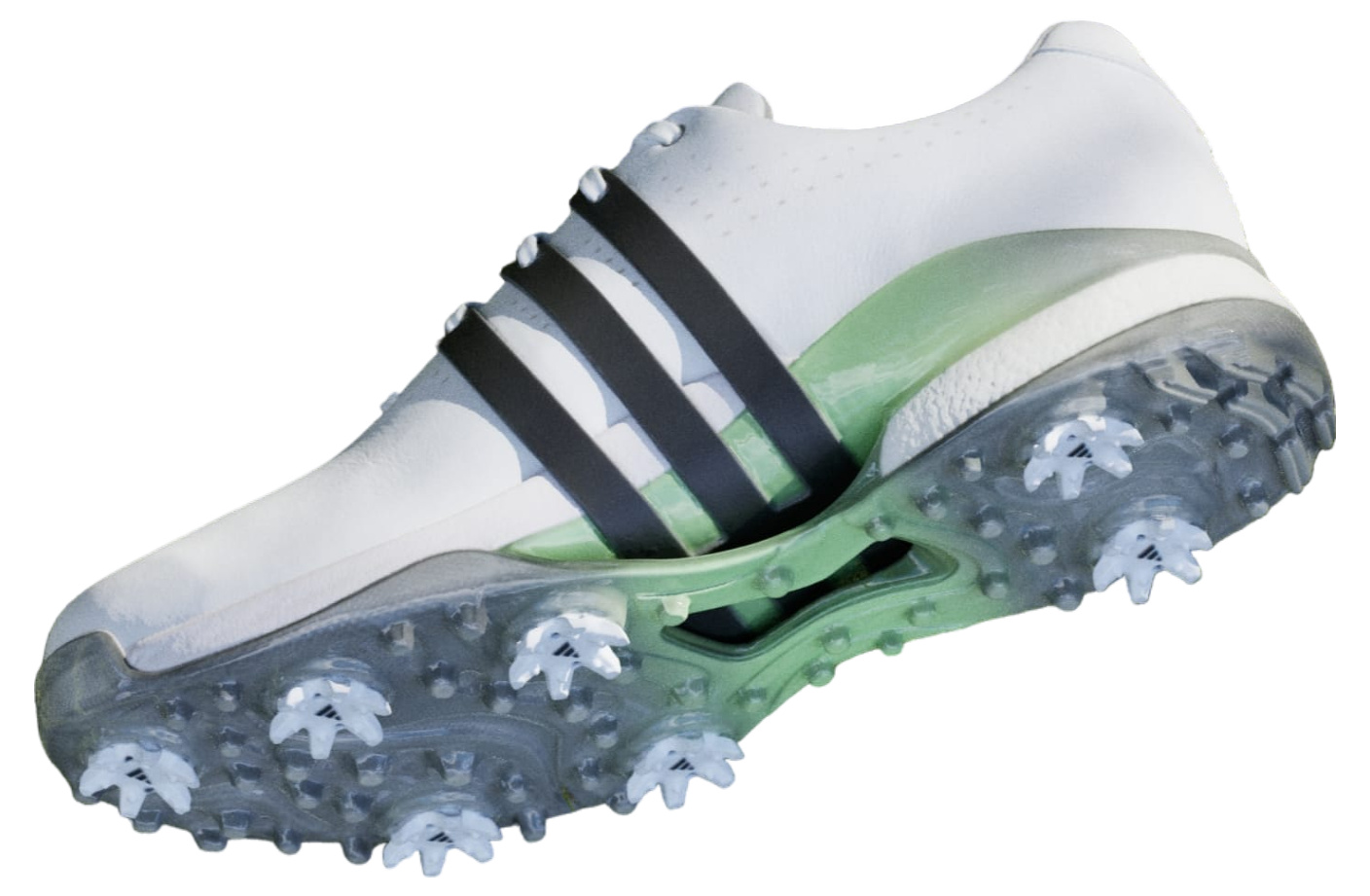 Adidas Tour360 24 Golf Cloud White / Green Spark