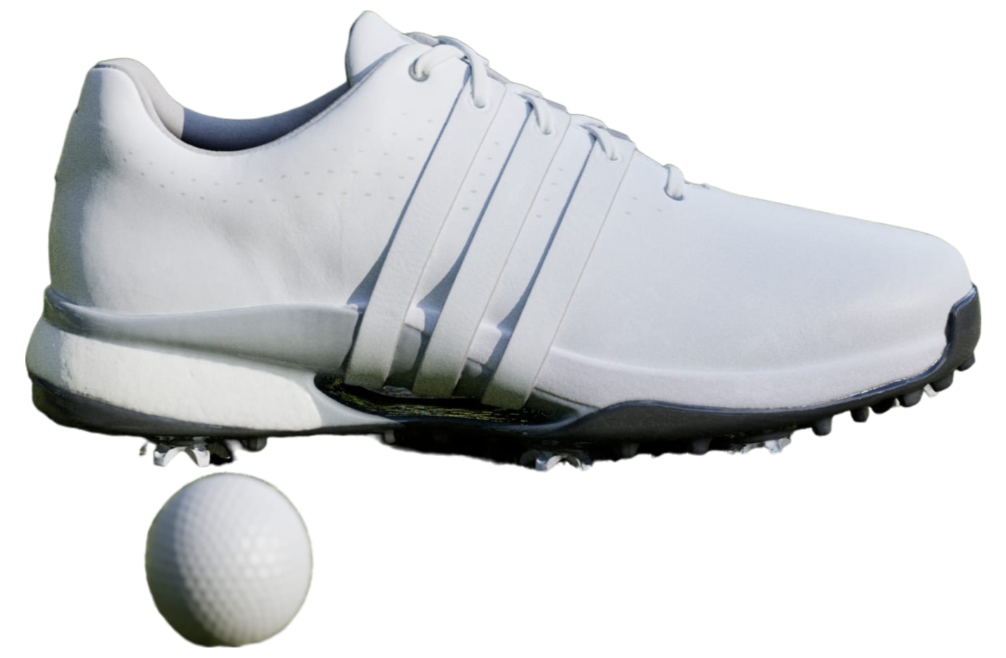 Adidas Tour360 24 Golf Cloud White / Silver Metallic