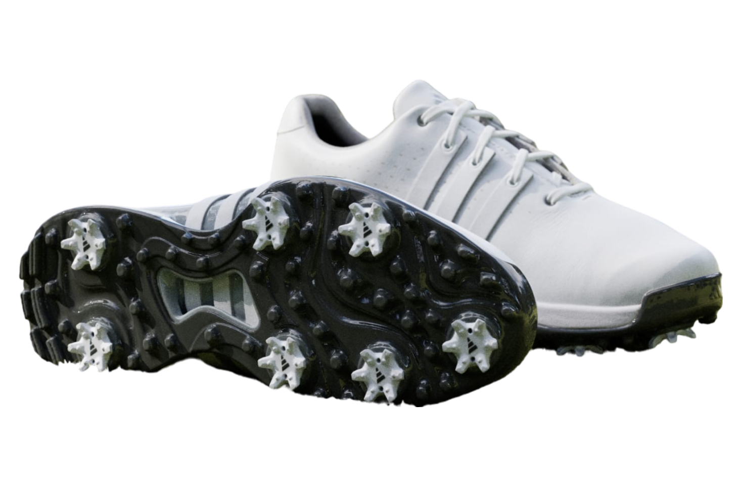 Adidas Tour360 24 Golf Cloud White / Silver Metallic