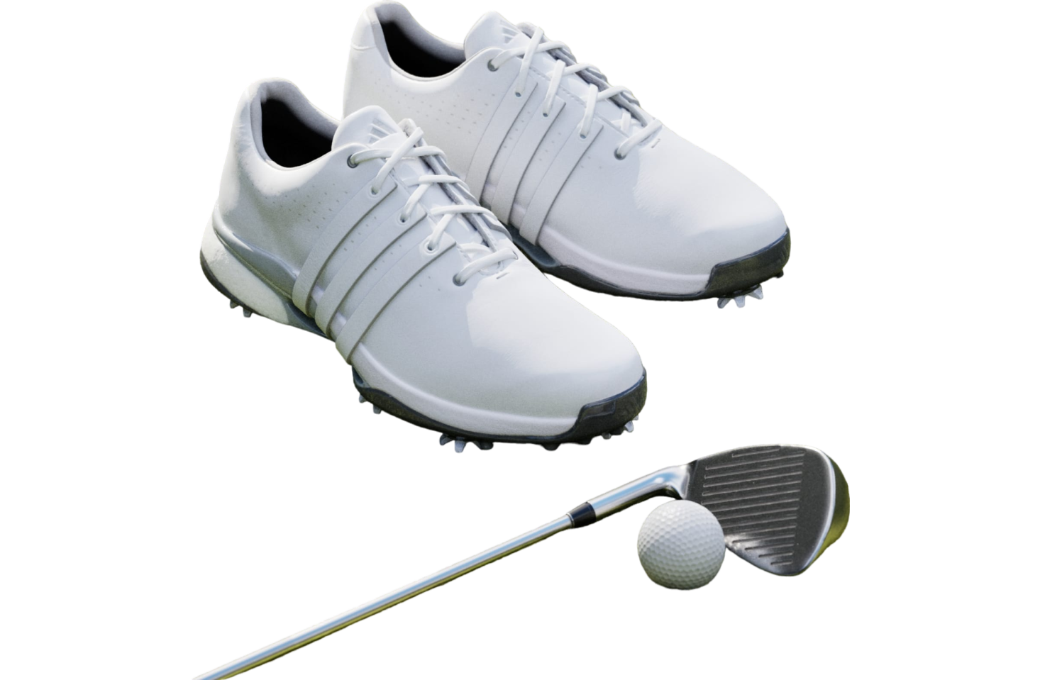 Adidas Tour360 24 Golf Cloud White / Silver Metallic