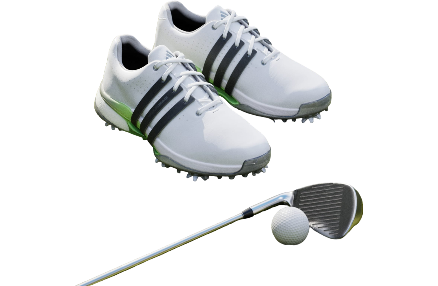 Adidas Tour360 24 Golf WMNS Cloud White / Green Spark