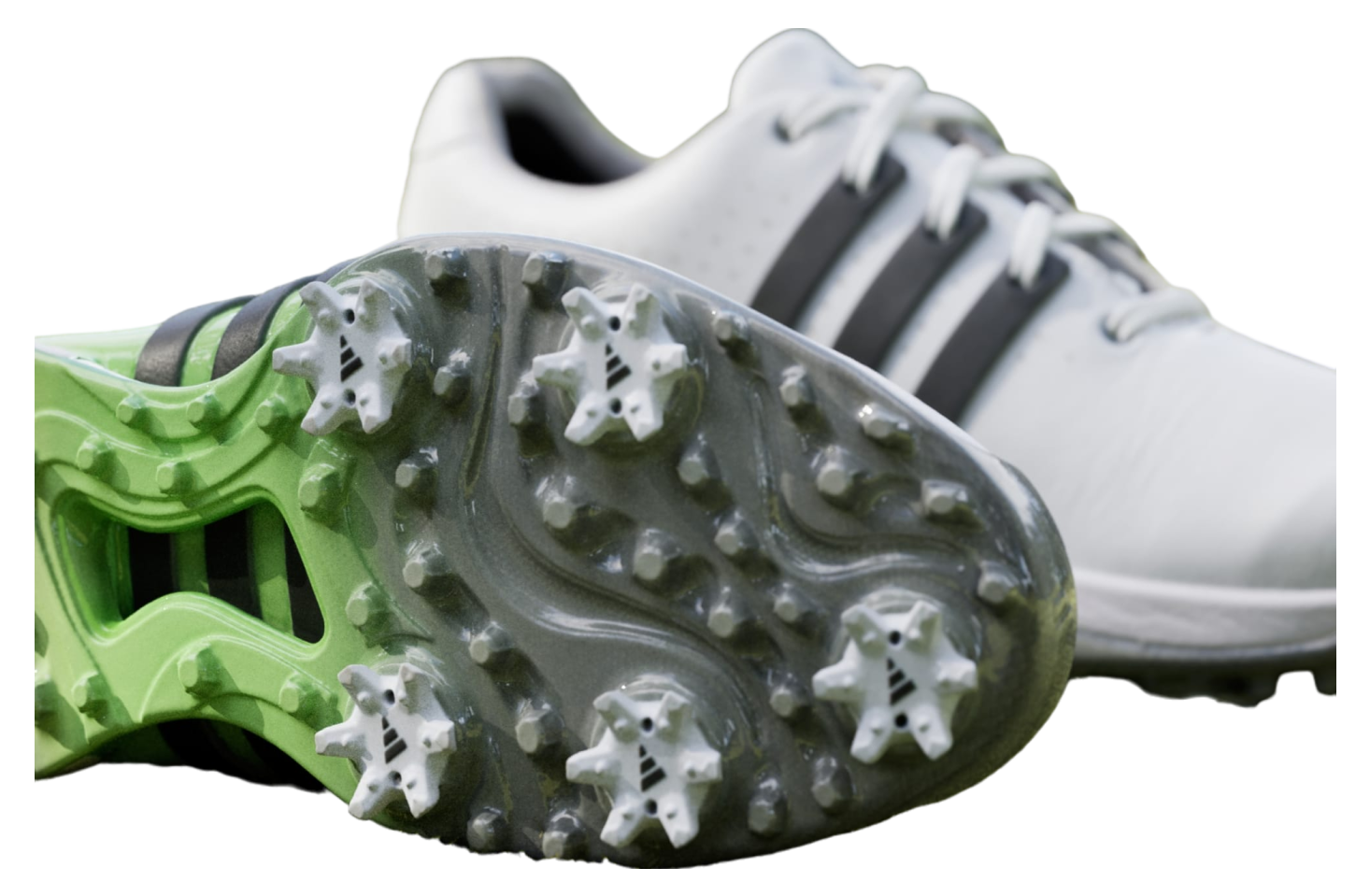 Adidas Tour360 24 Golf WMNS Cloud White / Green Spark