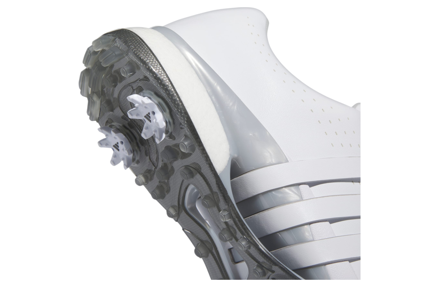 Adidas Tour360 24 Wide Golf Cloud White / Silver Metallic