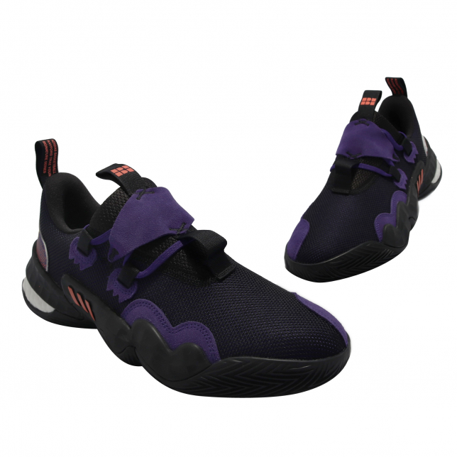 adidas Trae Young 1 Black Purple Orange