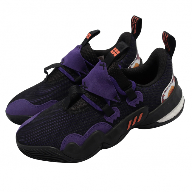 adidas Trae Young 1 Black Purple Orange GZ4627