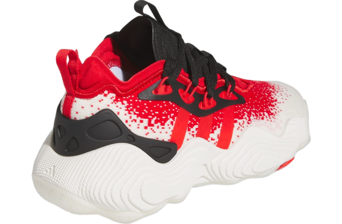 Adidas Trae Young 3 GS Off White / Vivid Red