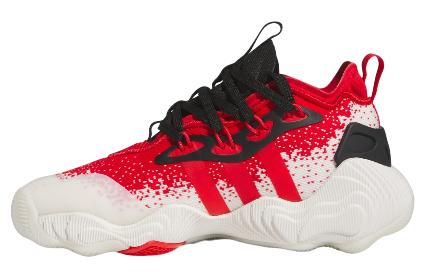 Adidas Trae Young 3 GS Off White / Vivid Red