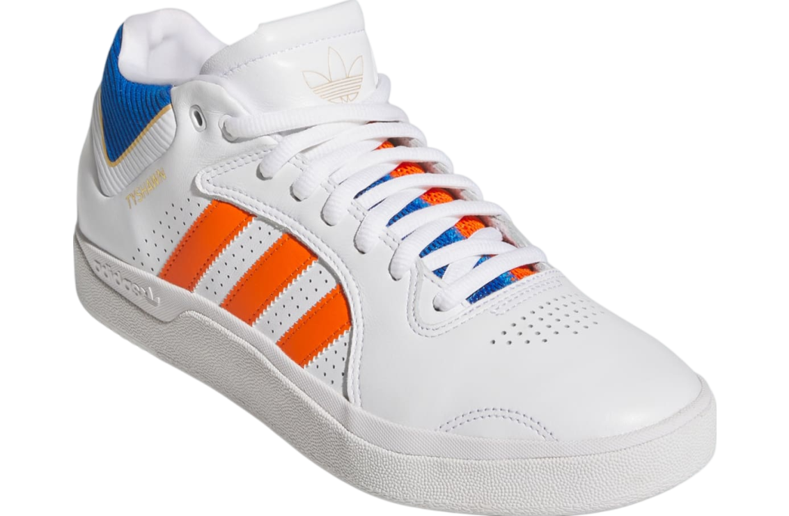 Adidas Tyshawn Cloud White / Orange