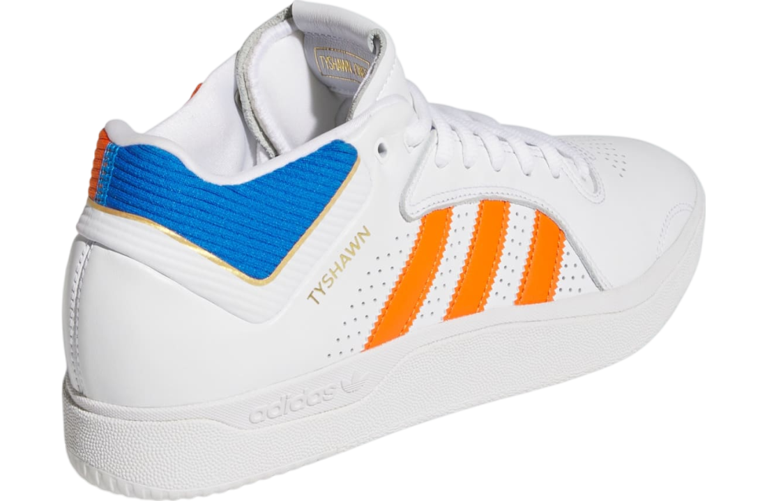 Adidas Tyshawn Cloud White / Orange