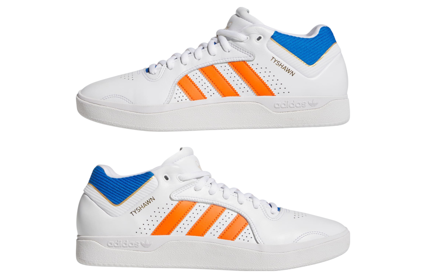 Adidas Tyshawn Cloud White / Orange