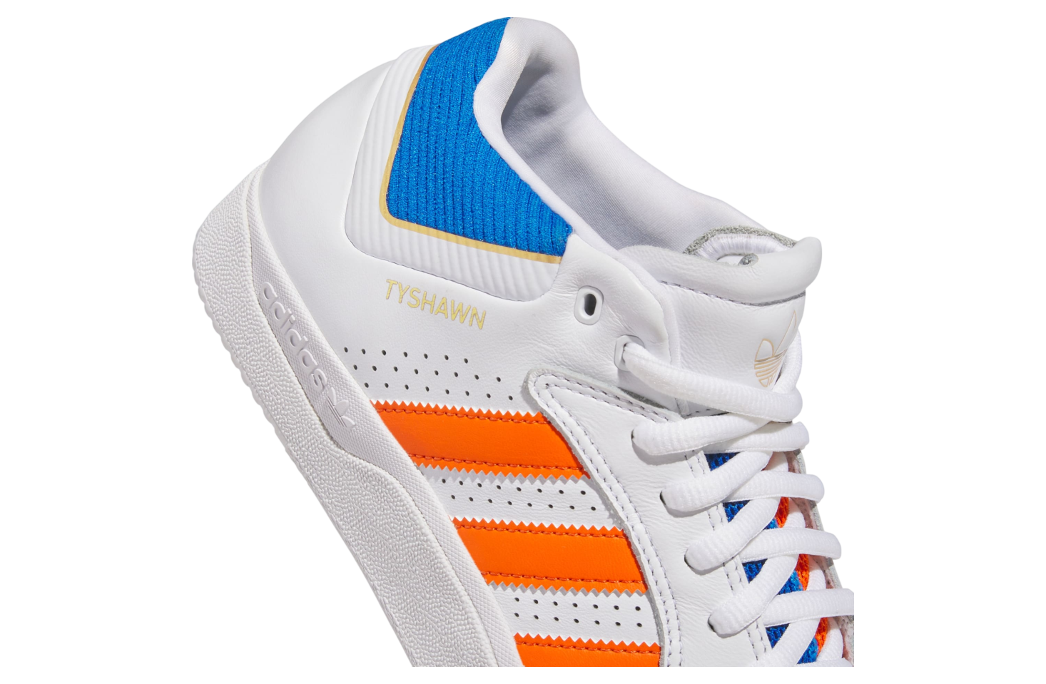 Adidas Tyshawn Cloud White / Orange