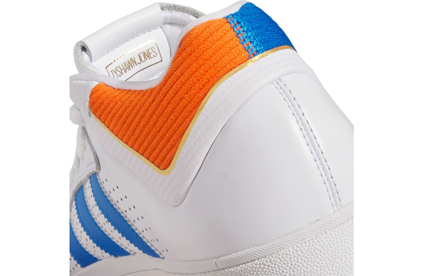 Adidas Tyshawn Cloud White / Orange