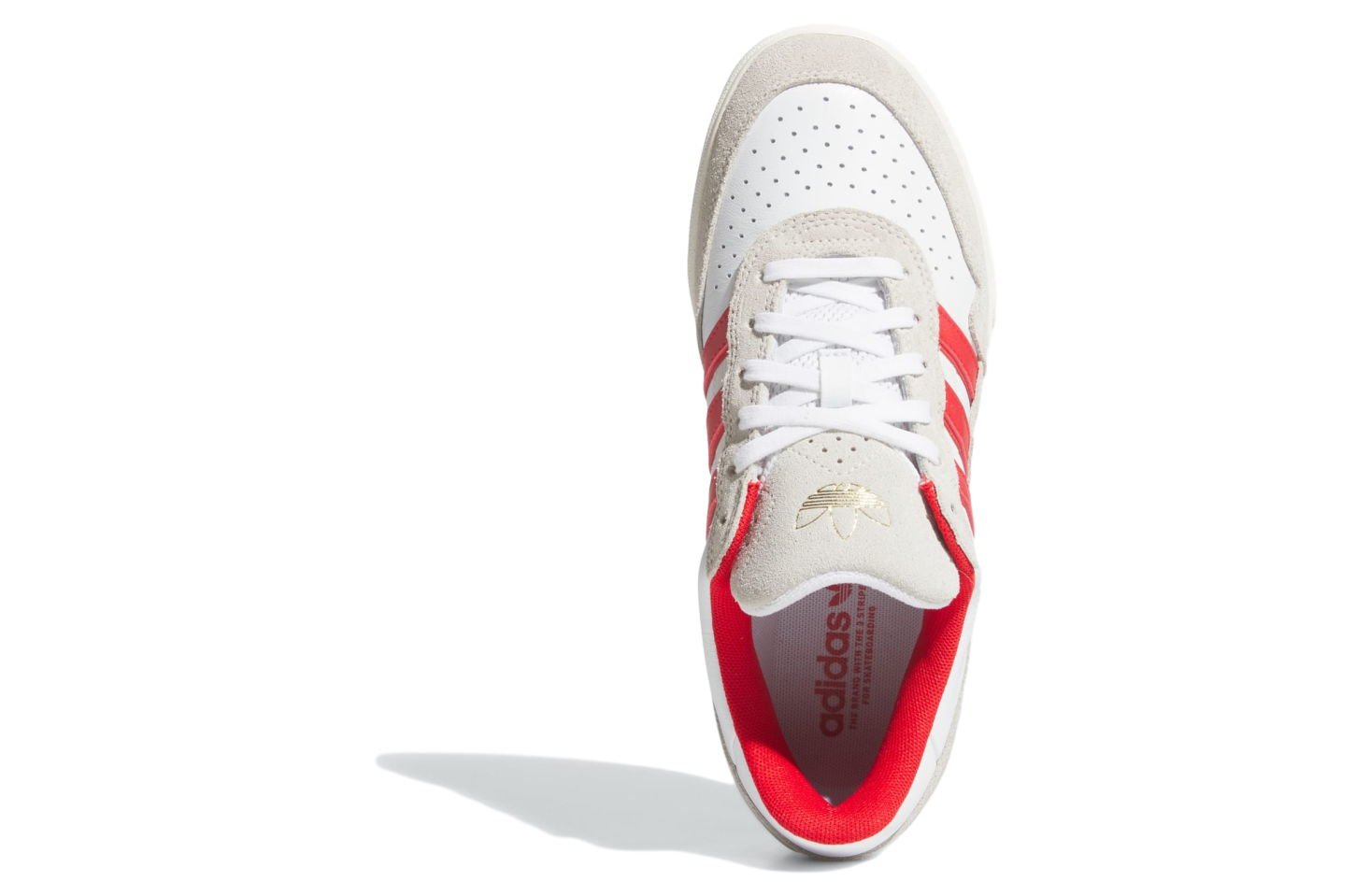 Adidas Tyshawn II Cloud White / Better Scarlet