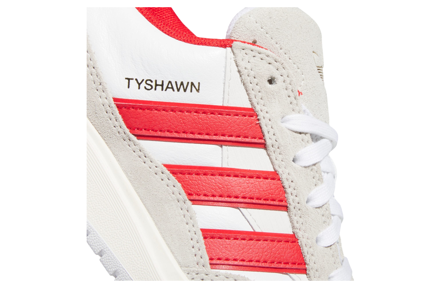 Adidas Tyshawn II Cloud White / Better Scarlet