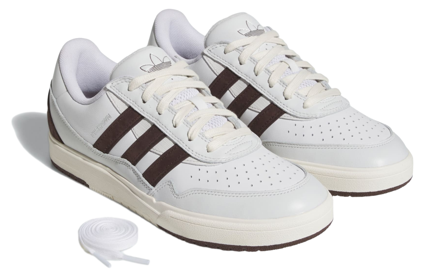 Adidas Tyshawn II X Zach Crystal White / Shadow Brown