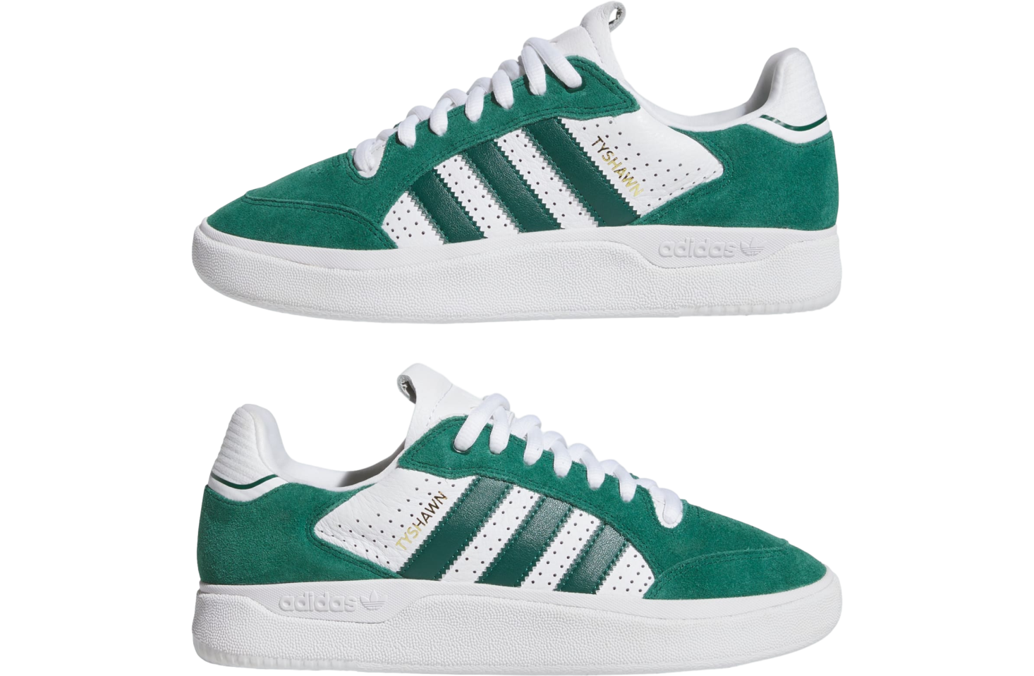 Adidas Tyshawn Low Collegiate Green / Cloud White
